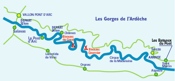 Les Gorges de l'Ard&egrave;che